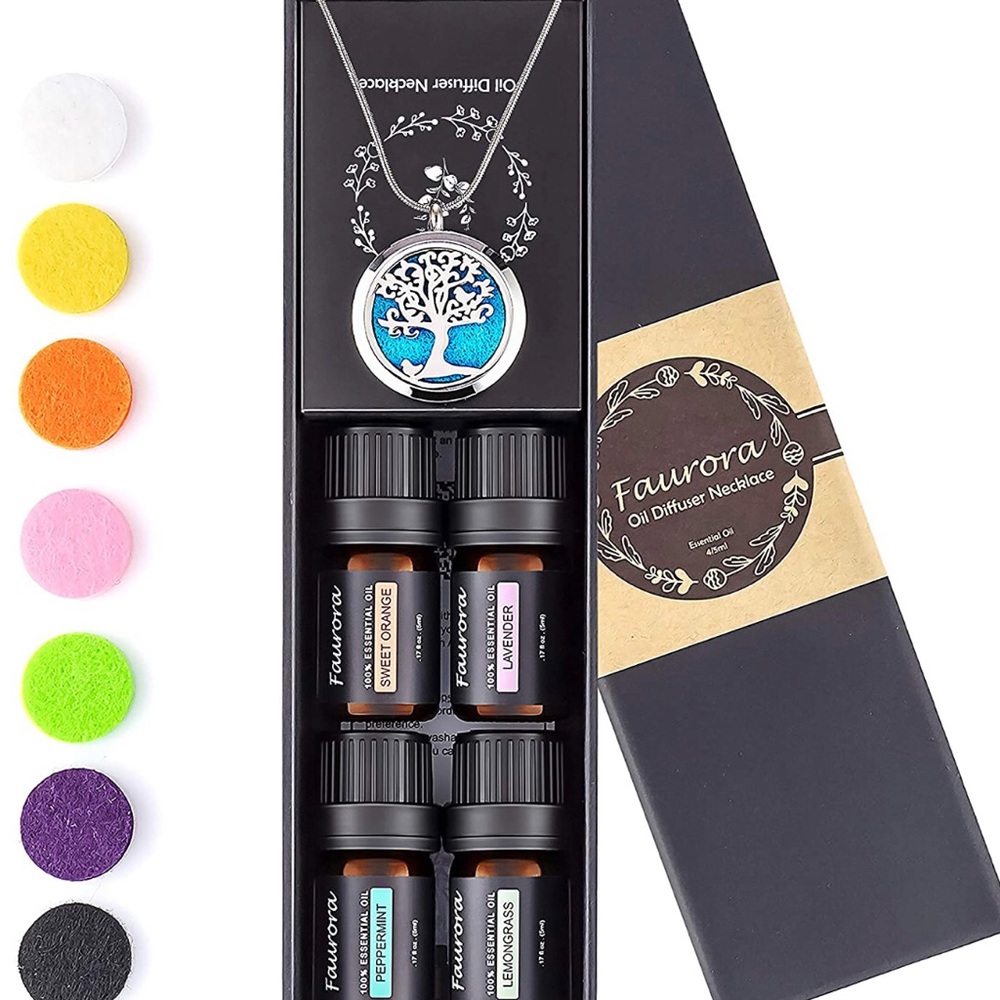 Diffuser Necklace Gift Set